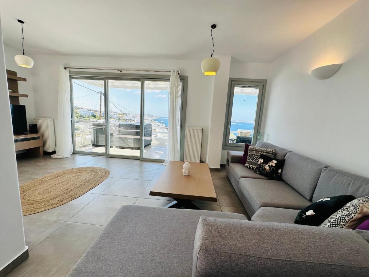 Seaview & Jacuzzi Summer Residence Mykonos Town Εξωτερικό φωτογραφία